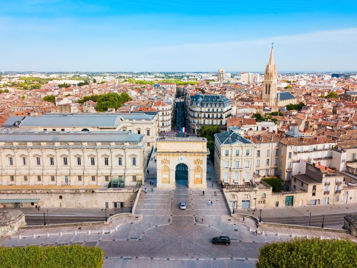 Apartament Le Havre De Paix Montpellierain - Terrasse Et Parking Prive Zewnętrze zdjęcie